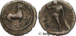 Ancient Coins - THESSALY - PHARKADON Pharcadon, Thessalie c. 420-400 AC. (11mm, 0,64g, 12h)