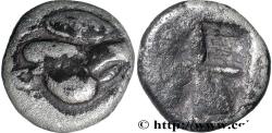 Ancient Coins - AIOLIS - LESBOS ISLAND - METHYMNA Atelier incertain, Lesbos c. 500-450 AC. (7mm, 0,39g, h)