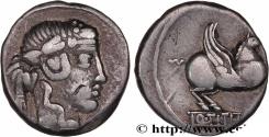 Ancient Coins - TITIA Rome 90 AC. (17mm, 3,88g, 1h)