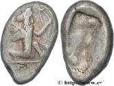Ancient Coins - PERSIA - ACHAEMENID KINGDOM Sardes, Lydie c. 475-465 AC. (19,5mm, 5,49g, h)