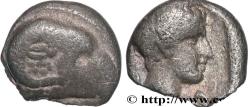 Ancient Coins - CARIA - ANONYMOUS Halicarnasse, Carie c. 395-377 AC. (5,5mm, 0,38g, 3h)