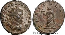 Ancient Coins - CLAUDIUS II GOTHICUS Milan 268-269 (20mm, 3,20g, 11h)