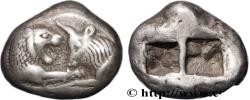 Ancient Coins - LYDIA - LYDIAN KINGDOM - CROESUS Lydie, Sardes c. 550 AC. (17mm, 10,75g, -h)
