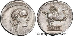 Ancient Coins - TITIA Rome 90 AC. (18mm, 3,35g, 6h)