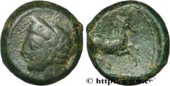 Ancient Coins - ZEUGITANA - CARTHAGE Carthage ou atelier syracusain c. 400-350 AC. (16,5mm, 6,60g, 12h)