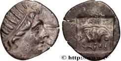 Ancient Coins - CARIA - CARIAN ISLANDS - RHODES Rhodes, Carie c. 188-170 AC. (15mm, 1,74g, 12h)
