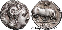 Ancient Coins - LUCANIA - THOURIOI Thurium, Lucanie c. 350-300 AC. (20,5mm, 7,78g, 9h)
