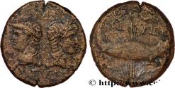 Ancient Coins - NEMAUSUS - NIMES - AUGUSTUS and AGRIPPA Nîmes, Gaule c. 10-14 AD. (28mm, 12,19g, 12h)