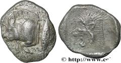 Ancient Coins - MYSIA – KYZIKOS / CYZICUS Cyzique, Mysie c. 480-450 AC. (11mm, 0,81g, 3h)