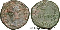 Ancient Coins - AUGUSTUS Caesaraugusta, Espagne, Tarraconaise c. 8-1 AC. (21,5mm, 7,35g, 9h)