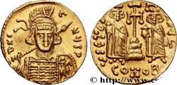 Ancient Coins - CONSTANTINE IV, HERACLIUS and TIBERIUS Constantinople 674-681 (19mm, 4,48g, 6h)