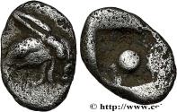 Ancient Coins - IONIA - TEOS Téos, Ionie c. 478-449 AC (7,5mm, 0,23g, -h)