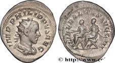 Ancient Coins - PHILIPPUS II Rome 249 (25mm, 4,36g, 12h)