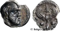 Ancient Coins - SICILY - KATANE Catane, Sicile c. 461 450/445 AC. (10mm, 0,33g, 7h)