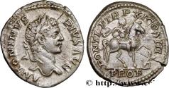Ancient Coins - CARACALLA Rome 208 (19,5mm, 3,48g, 7h)