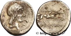 Ancient Coins - CALPURNIUS Rome 90 AC. (18mm, 3,71g, 4h)