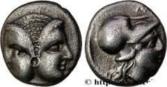 Ancient Coins - MYSIA – LAMPSAKOS / LAMPSACUS Lampsaque, Mysie c. 390-330 AC. (10,5mm, 1,33g, 6h)