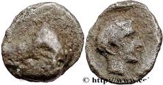 Ancient Coins - CARIA - ANONYMOUS Halicarnasse, Carie c. 395-377 AC. (4,5mm, 0,09g, 6h)
