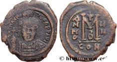 Ancient Coins - MAURICIUS TIBERIUS Constantinople 590-591 (31mm, 12,53g, 12h)