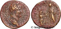 Ancient Coins - HADRIAN Rome, commémoration des voyages 136 (31mm, 23,64g, 12h)