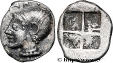Ancient Coins - TROAS - GARGARA Gargara, Troade c. 450-350 AC. (8,5mm, 0,57g, h)