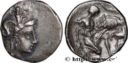 Ancient Coins - CALABRIA - TARAS Tarente,Calabre c. 325-280 AC. (12,5mm, 1,17g, 11h)