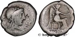 Ancient Coins - PORCIA Utique 47-46 AC. (13,5mm, 1,79g, 10h)