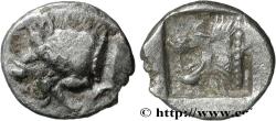 Ancient Coins - MYSIA – KYZIKOS / CYZICUS Cyzique, Mysie c. 480-450 AC. (6,5mm, 0,21g, 12h)