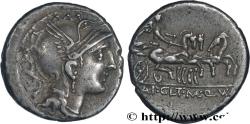 Ancient Coins - CLAUDIA Rome 111-110 AC. (17,5mm, 3,88g, 2h)