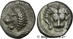 Ancient Coins - CARIA - SATRAPS OF CARIA - HEKATOMNUS Milet, Ionie ou Mylassa, Carie c. 392-377 AC. (8,5mm, 0,50g, 11h)