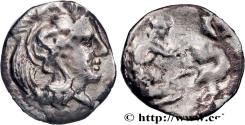 Ancient Coins - CALABRIA - TARAS Tarente,Calabre c. 380-325 AC. (11mm, 0,60g, 3h)