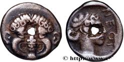 Ancient Coins - MACEDONIA - NEAPOLIS Néapolis, Macédoine c. 375-350 AC. (14,5mm, 1,73g, 9h)