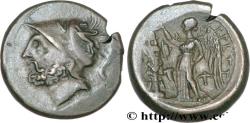 Ancient Coins - BRUTTIUM - BRETTIAN LEAGUE Locres ou Crotone, Bruttium 214-211AC. (25,5mm, 15,61g, 9h)