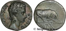 Ancient Coins - AUGUSTUS Lyon  15 AC. (16,5mm, 3,12g, 6h)