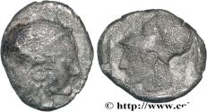 Ancient Coins - MYSIA – LAMPSAKOS / LAMPSACUS Lampsaque, Mysie c. 480-450 AC. (10,5mm, 1,01g, 9h)