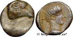 Ancient Coins - CARIA - ANONYMOUS Halicarnasse, Carie c. 395-377 AC. (9mm, 0,47g, 9h)
