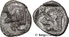 Ancient Coins - MYSIA – KYZIKOS / CYZICUS Cyzique, Mysie c. 450-420 AC. (10mm, 0,72g, 7h)