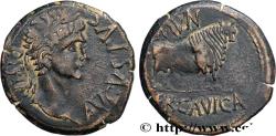 Ancient Coins - AUGUSTUS Ercavica (Cuenca), Espagne, Tarraconaise c. 15-14 AC. (28,5mm, 10,76g, 3h)