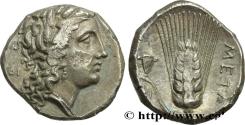 Ancient Coins - LUCANIA - METAPONTUM Métaponte, Lucanie c. 300-290 AC. (20mm, 7,57g, 3h)