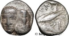 Ancient Coins - THRACE - ISTROS Istros, Thrace c. 400-350 AC. (7,5mm, 0,47g, 12h)