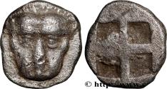 Ancient Coins - TAURIC CHERSONESE - PANTICAPEUM Panticapée, Chersonèse Taurique c. 470-460 AC. (8,5mm, 0,67g, h)
