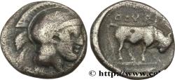 Ancient Coins - LUCANIA - THOURIOI Thurium, Lucanie c. 350-300 AC. (11mm, 1,05g, 11h)
