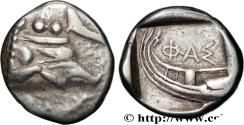Ancient Coins - LYCIA - PHASELIS Phasélis, Lycie c. 450-400 AC (15,5mm, 3,42g, 3h)