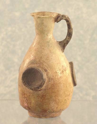 Ancient Coins - Glass Bottle, Early Islamic