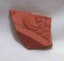 Ancient Coins - Carthaginian Red-Ware Fragment depicting an Angel