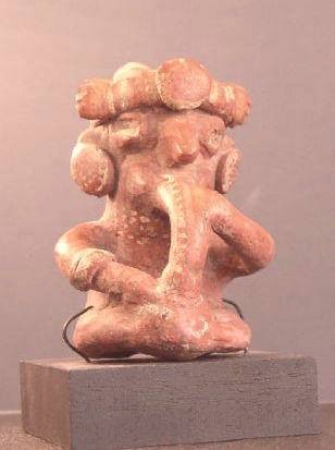 Ancient Coins - Nayarite Seated Drinking Figure