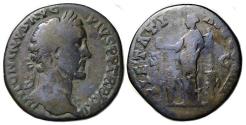 Ancient Coins - Antoninus Pius Ae Sestertius : PIETATI AVG COS IIII