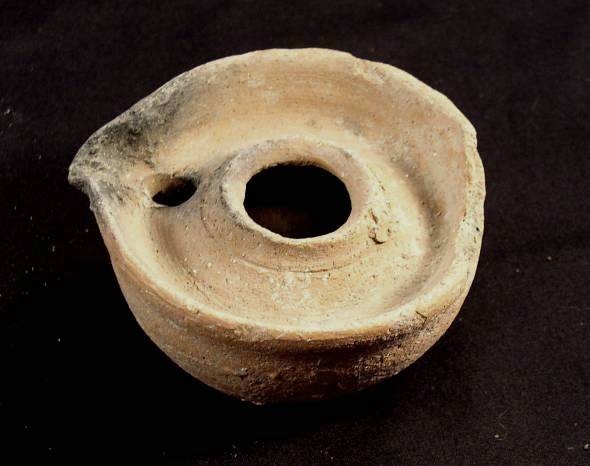 Ancient Coins - Oil Lamp, Terracotta, Hellenistic, 300-100BC