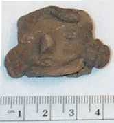 Ancient Coins - Terracotta Head fragment 