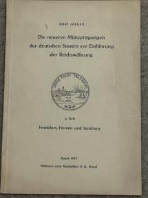 World Coins - Die Neueren Munzpragungen Deutschen Staaten Enfuhrung 1806-1873 Kurt Jaeger  4 Vol